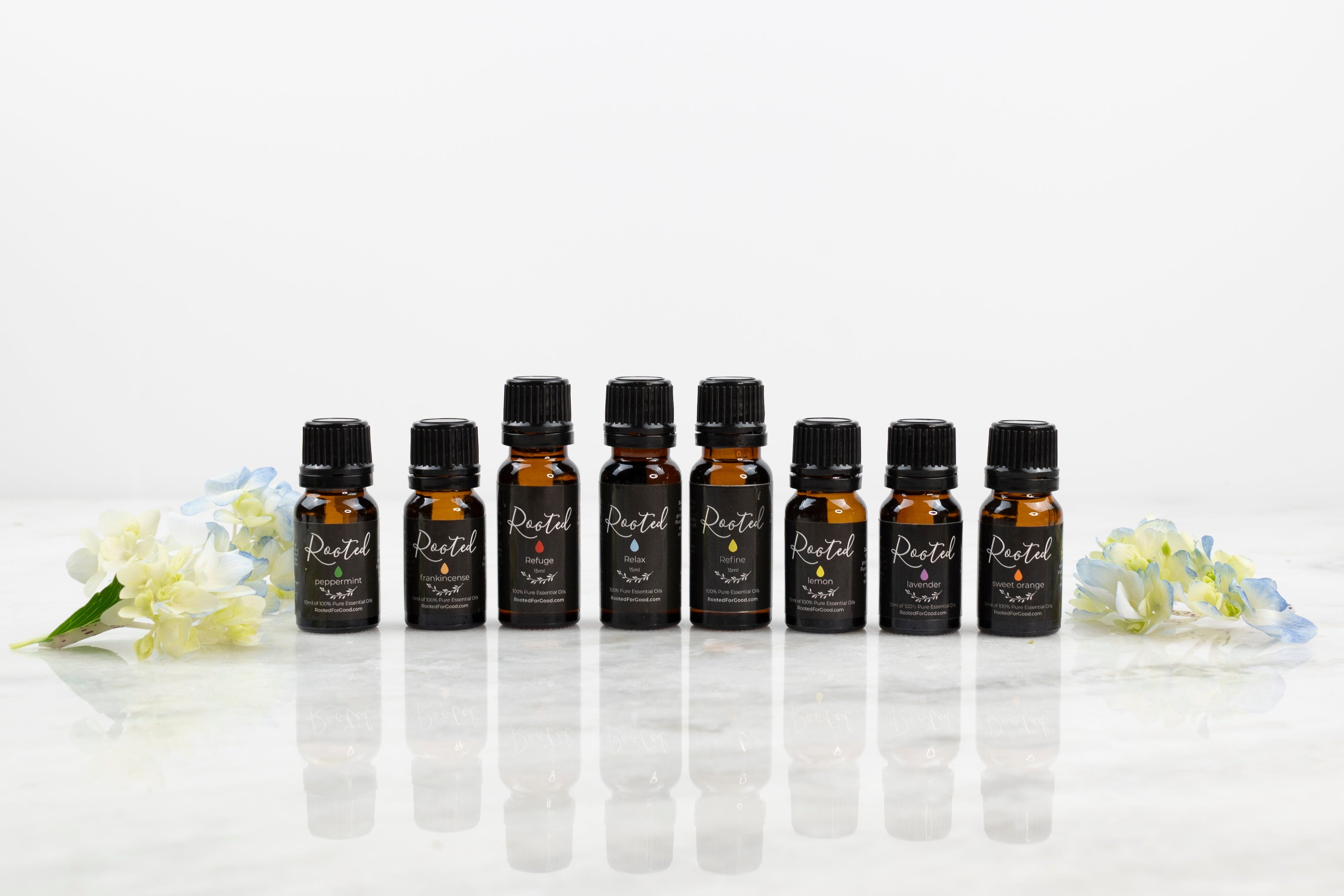 M&H Essentials EO Kit Essential Oils Bundle Rooted For Good