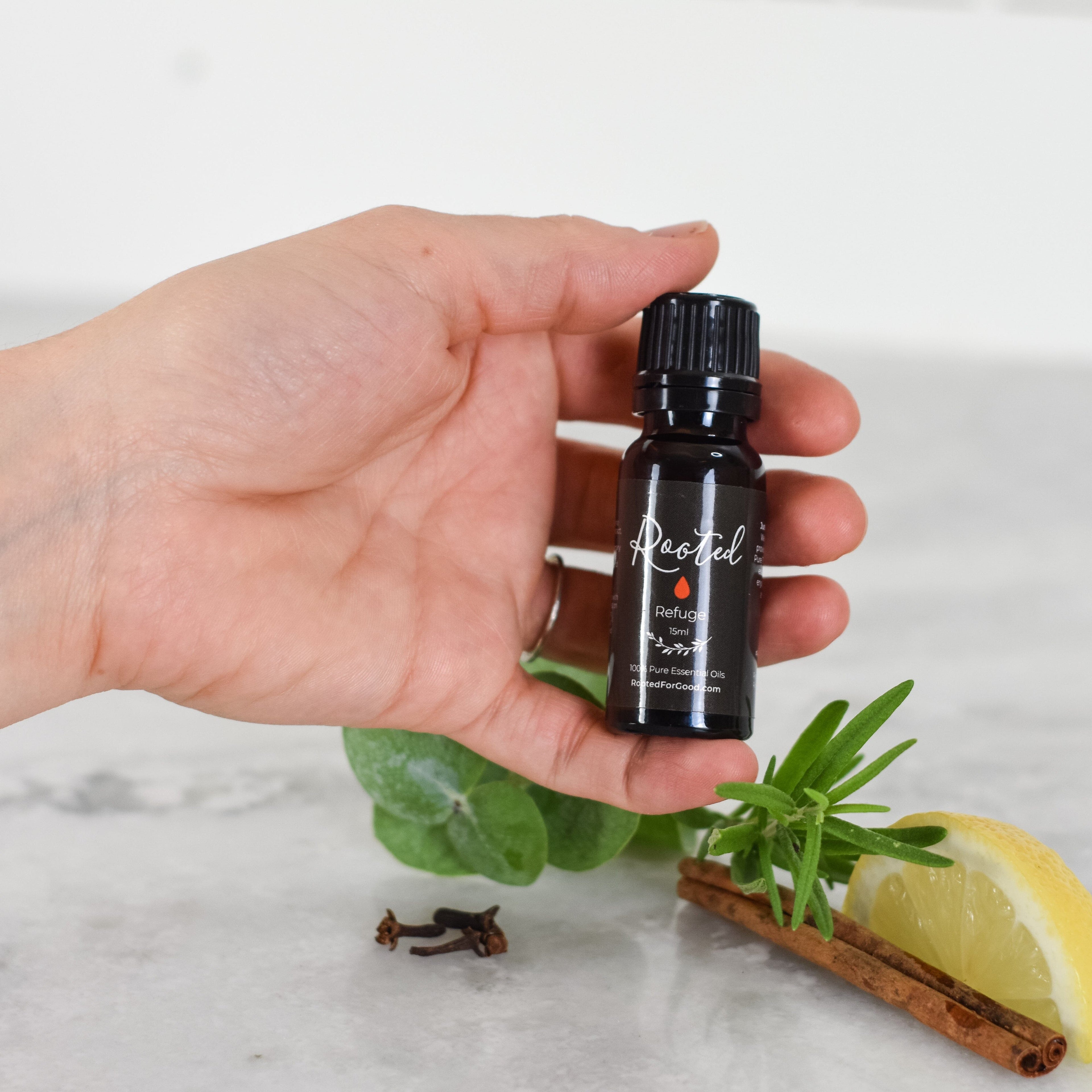 Refuge Essential Oil Blend Essential Oils Rooted For Good