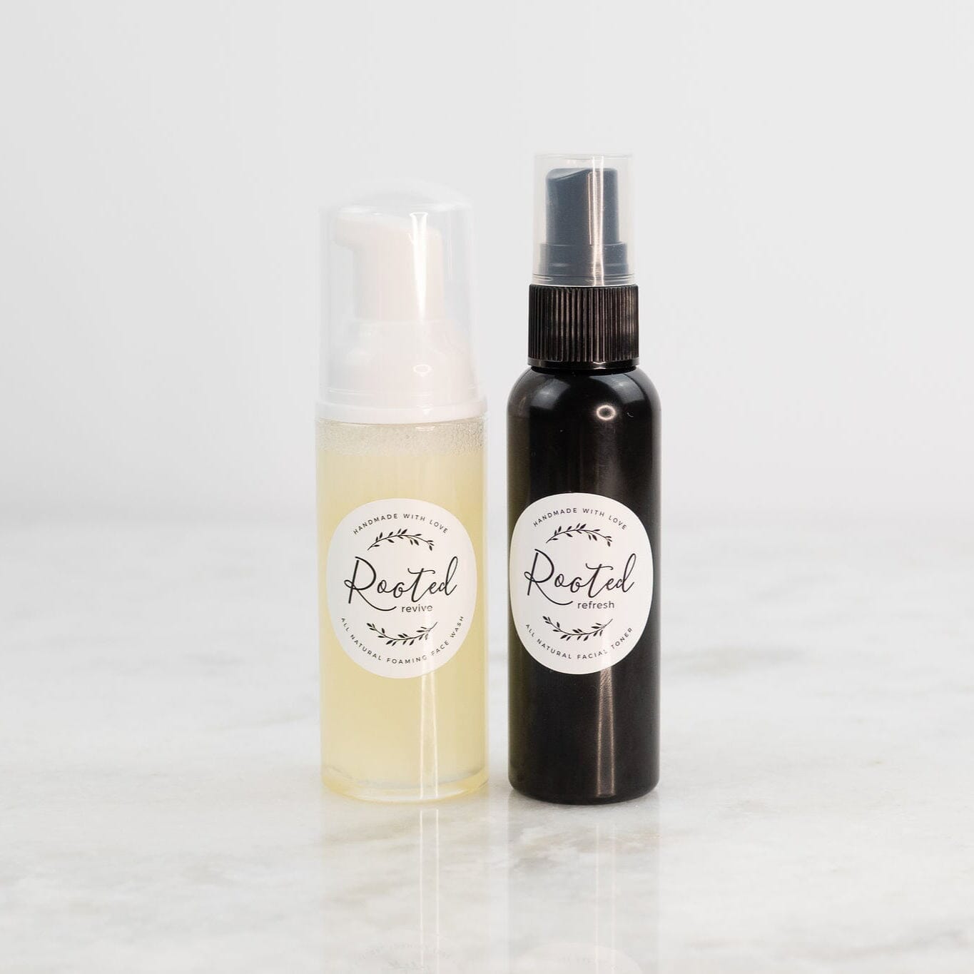 Travel Size Revive & Refresh Face Rooted For Good Original Face Wash Peppermint Base Normal Skin