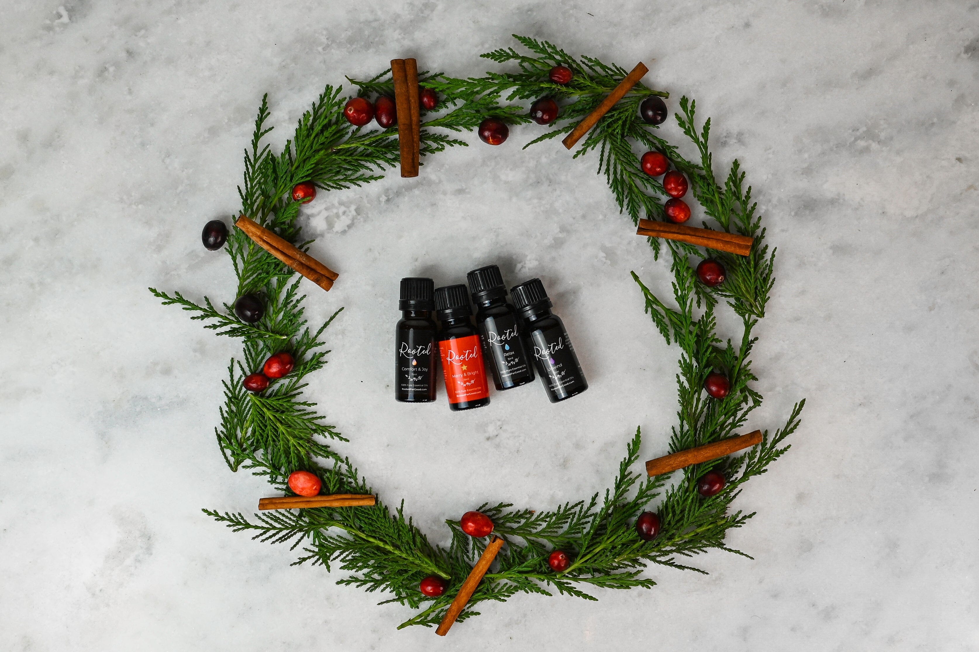 Holiday Essential Oils Bundle Rooted For Good