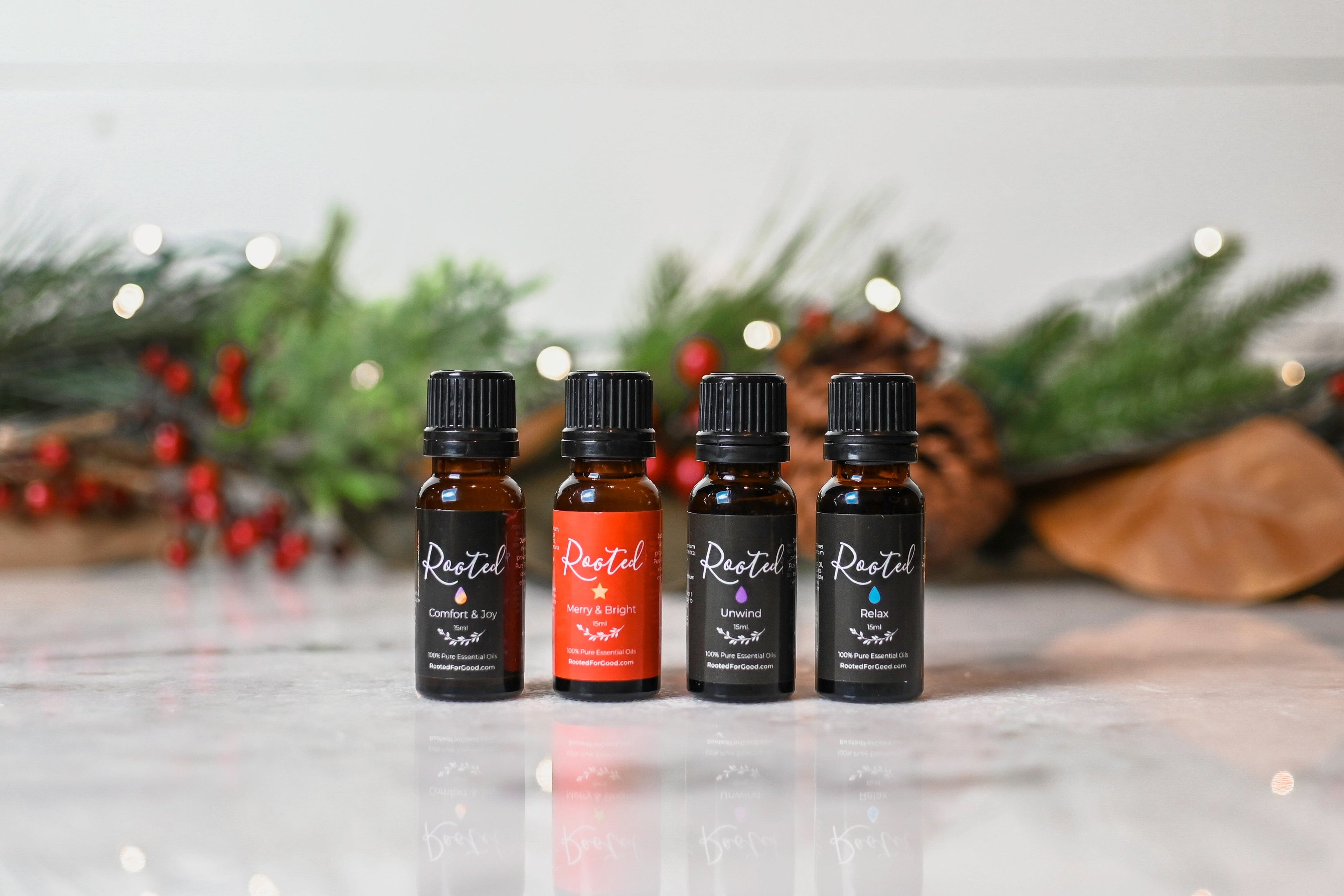 Holiday Essential Oils Bundle Rooted For Good