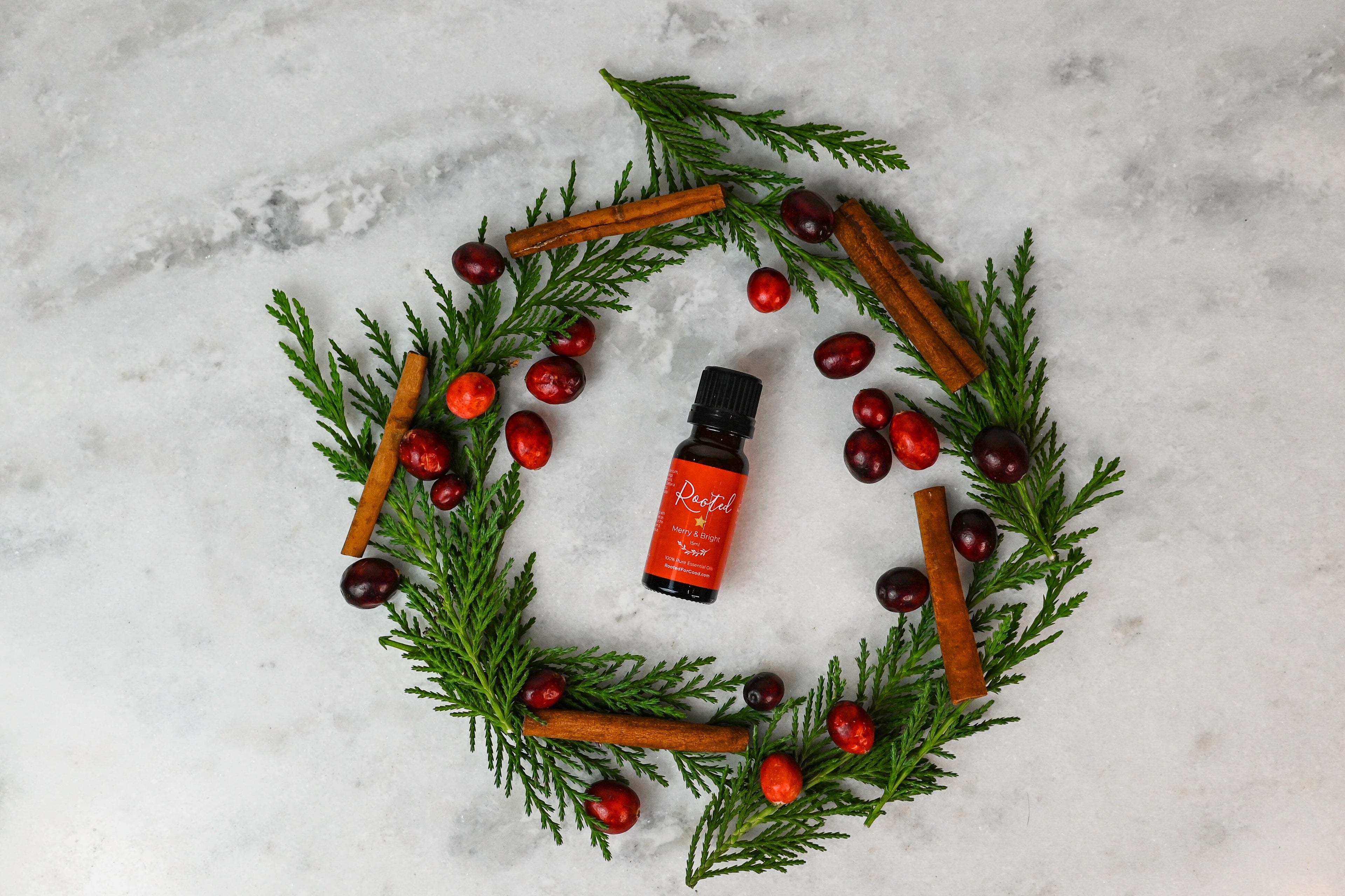 Merry & Bright Essential Oil Blend Rooted For Good