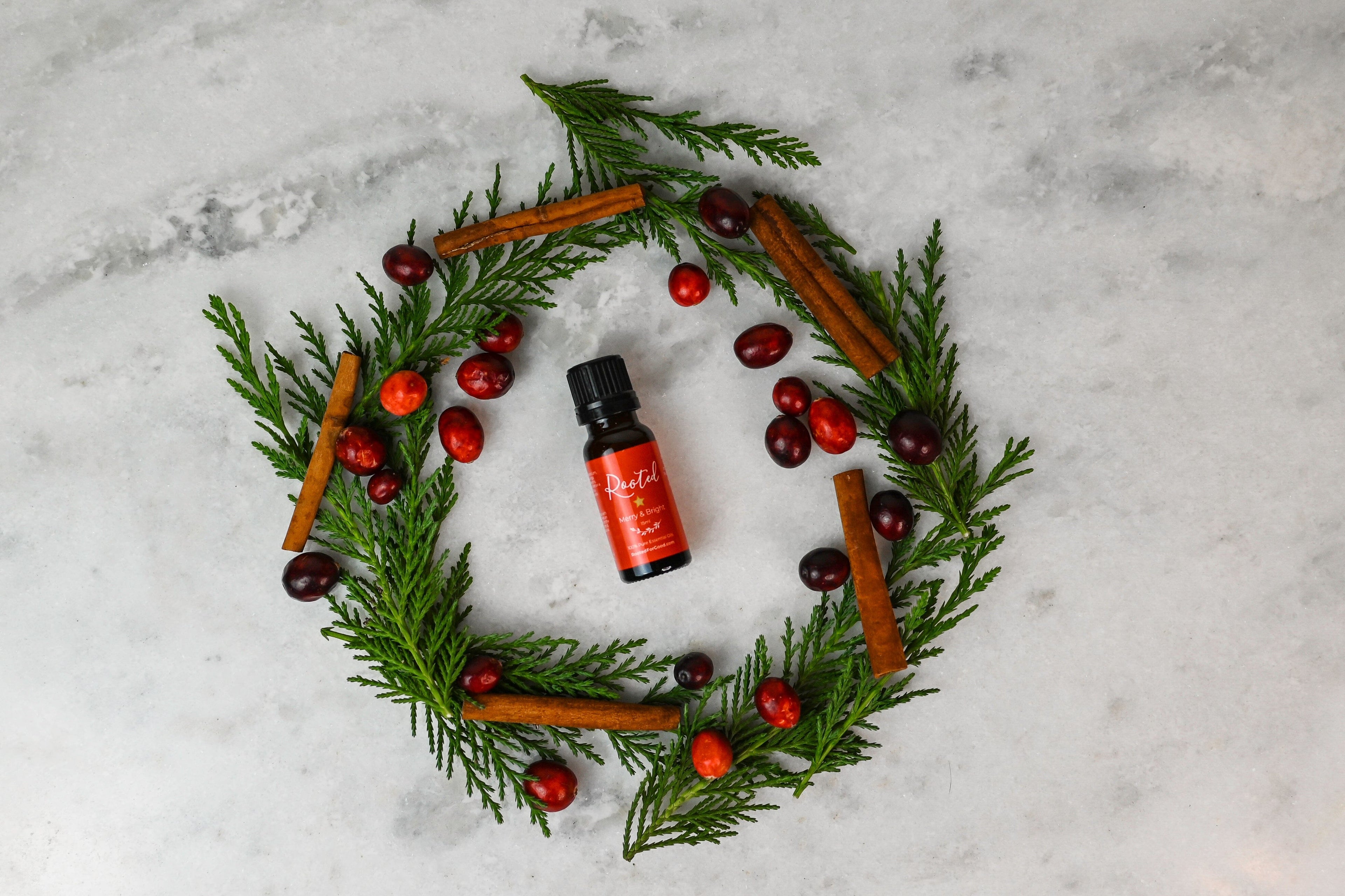 Merry & Bright Essential Oil Blend Rooted For Good