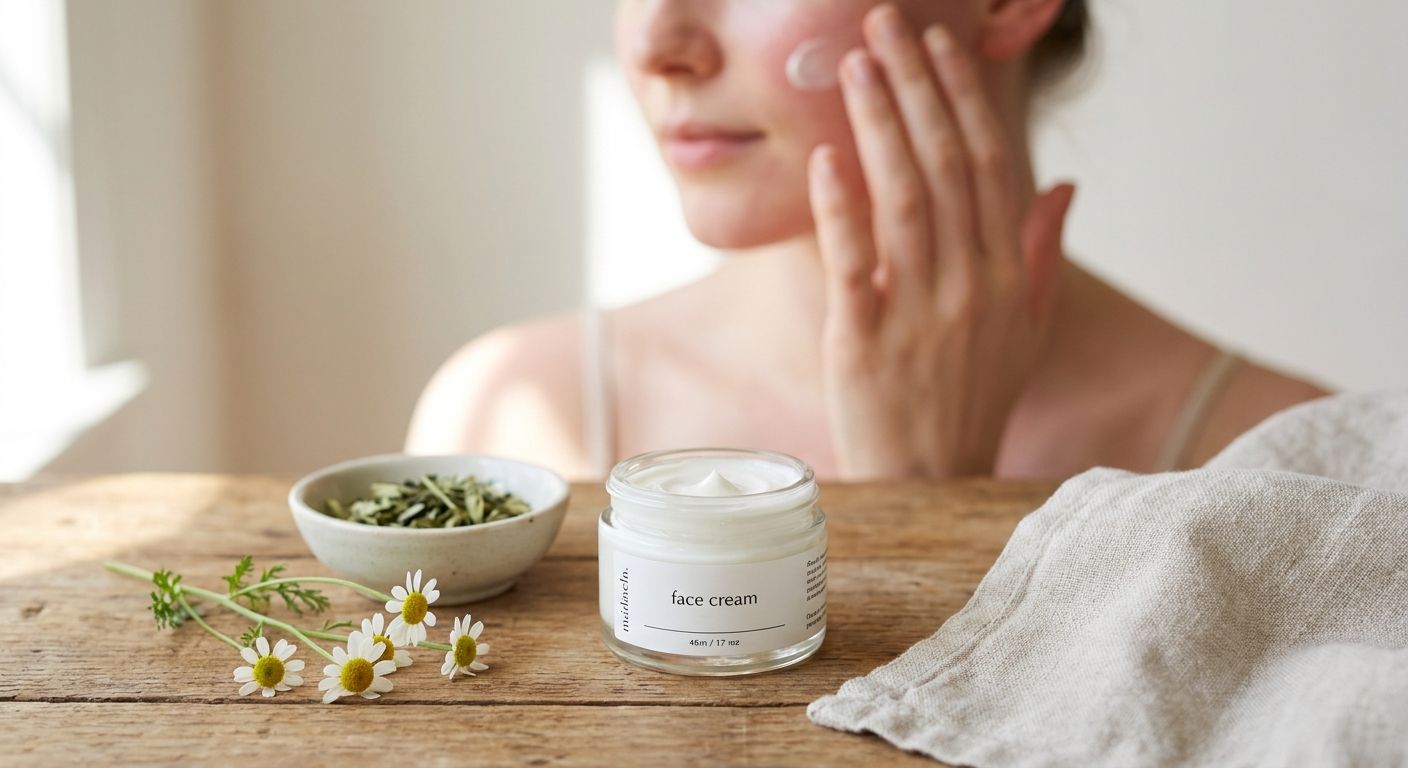 Face cream for rosacea-prone skin