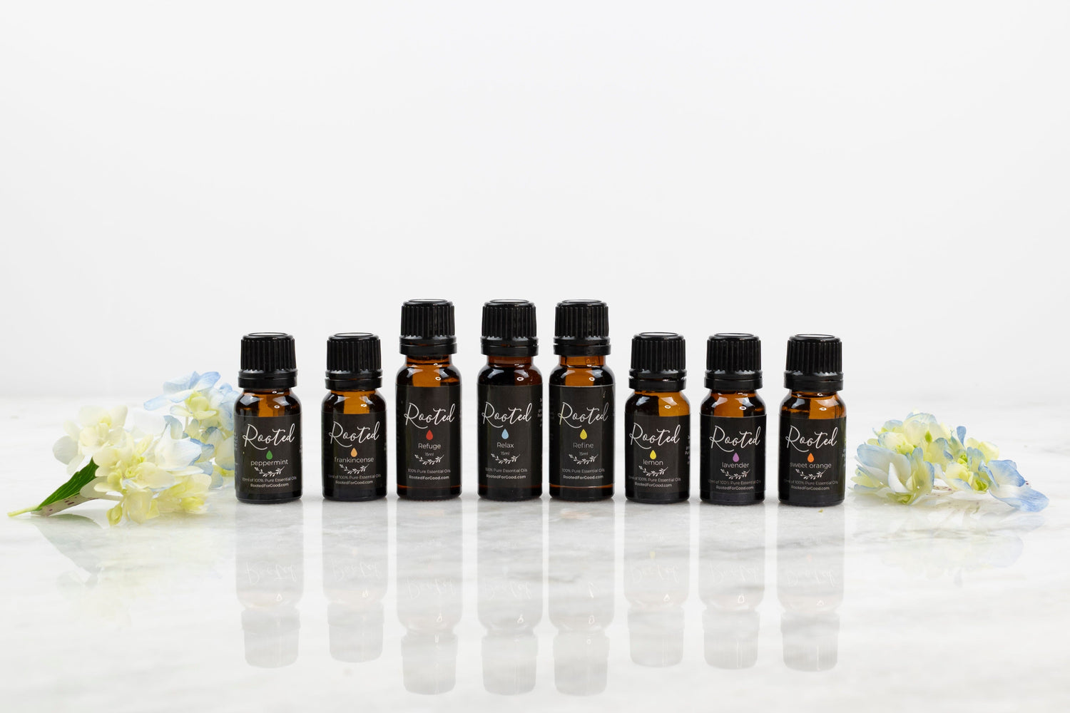 M&amp;H Essentials EO Kit Essential Oils Bundle Rooted For Good 