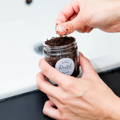 Rise &amp; Shine Face &amp; Lip Coffee Scrub - Rooted For Good
