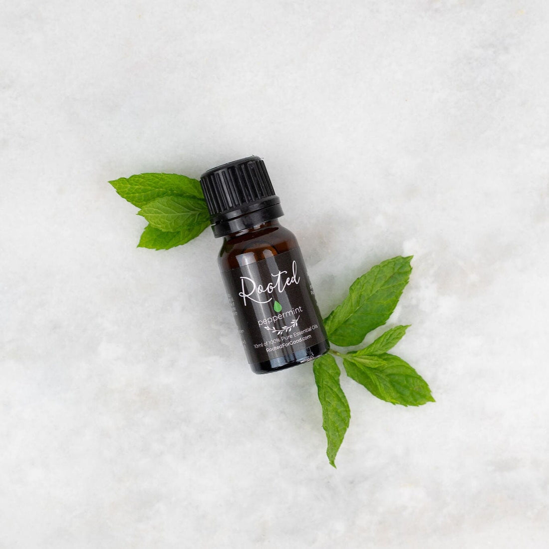 Peppermint Essential Oil 🍃 Essential Oils Rooted For Good Skincare 