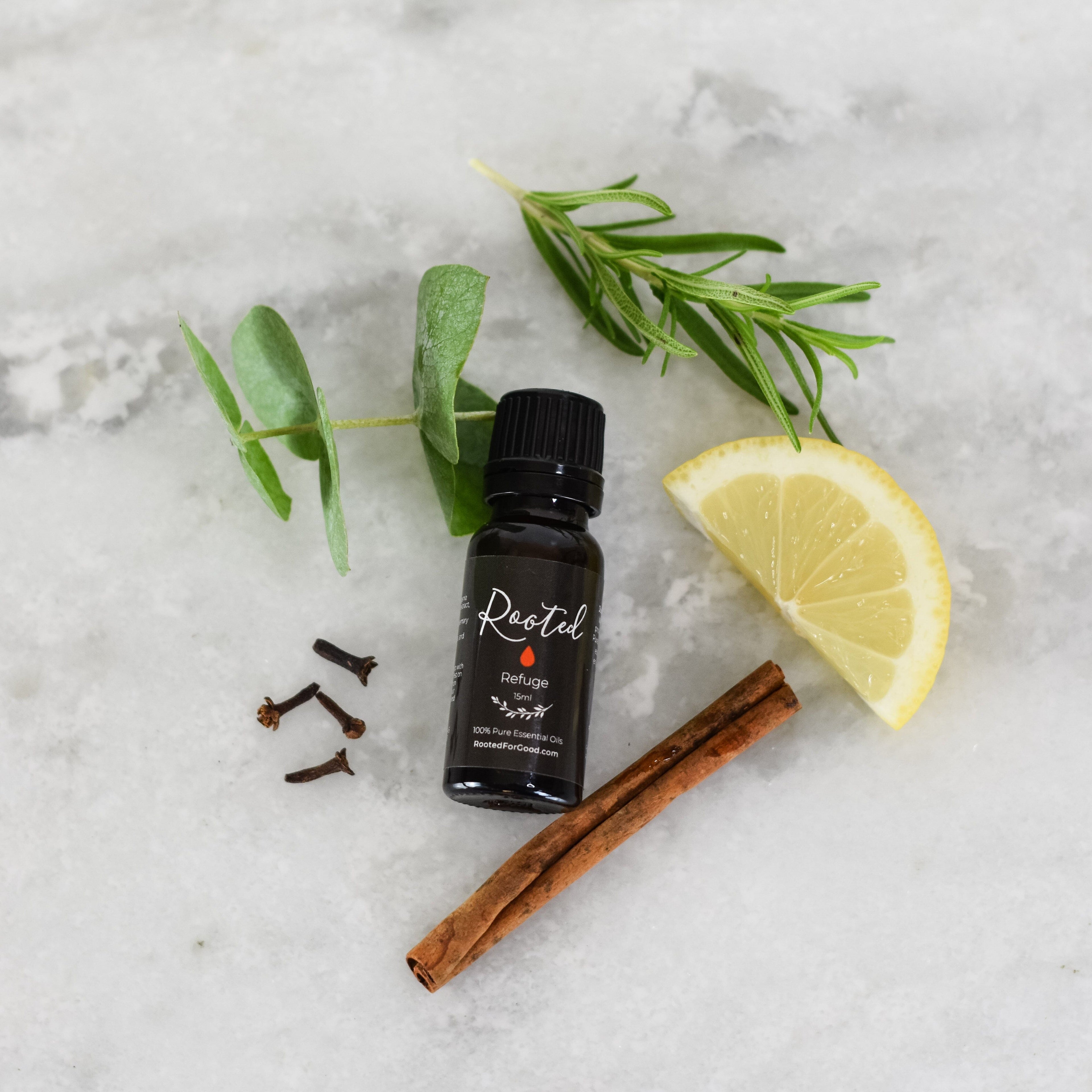Refuge Essential Oil Blend Essential Oils Rooted For Good 