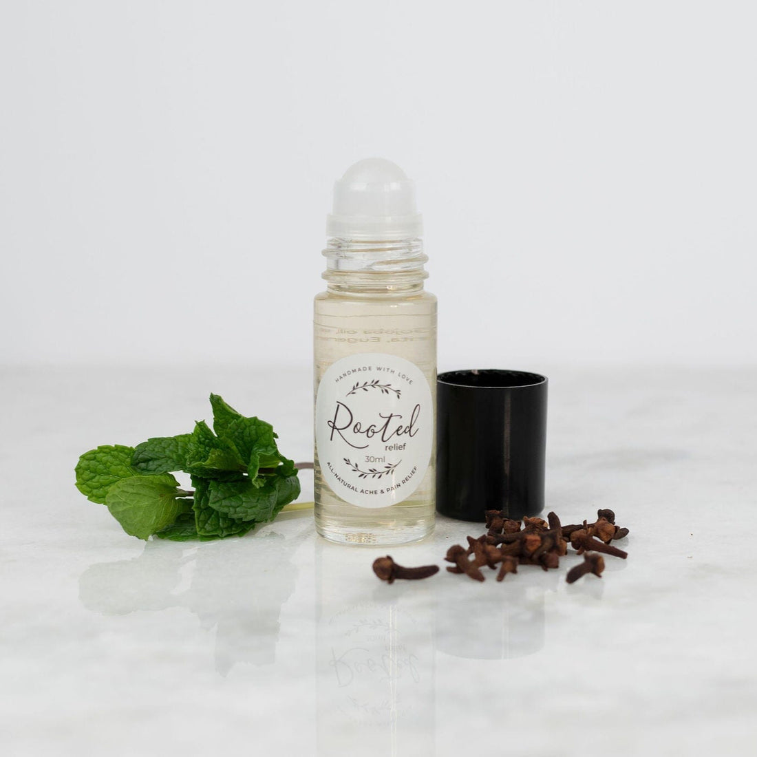 Relief - Ache &amp; Pain Roll-On Blend Essential Oils Rooted For Good 
