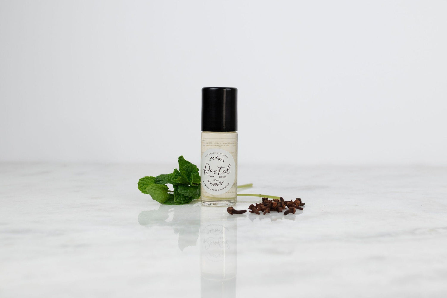 Relief - Ache &amp; Pain Roll-On Blend Essential Oils Rooted For Good 