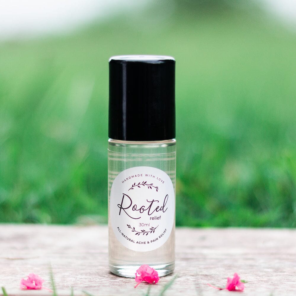 Relief - Ache &amp; Pain Roll-On Blend Essential Oils Rooted For Good 