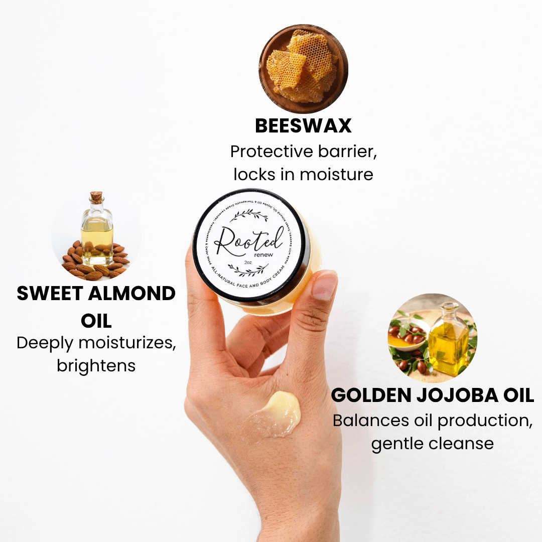 Renew Face &amp; Body Cream Skincare Rooted For Good Skincare 