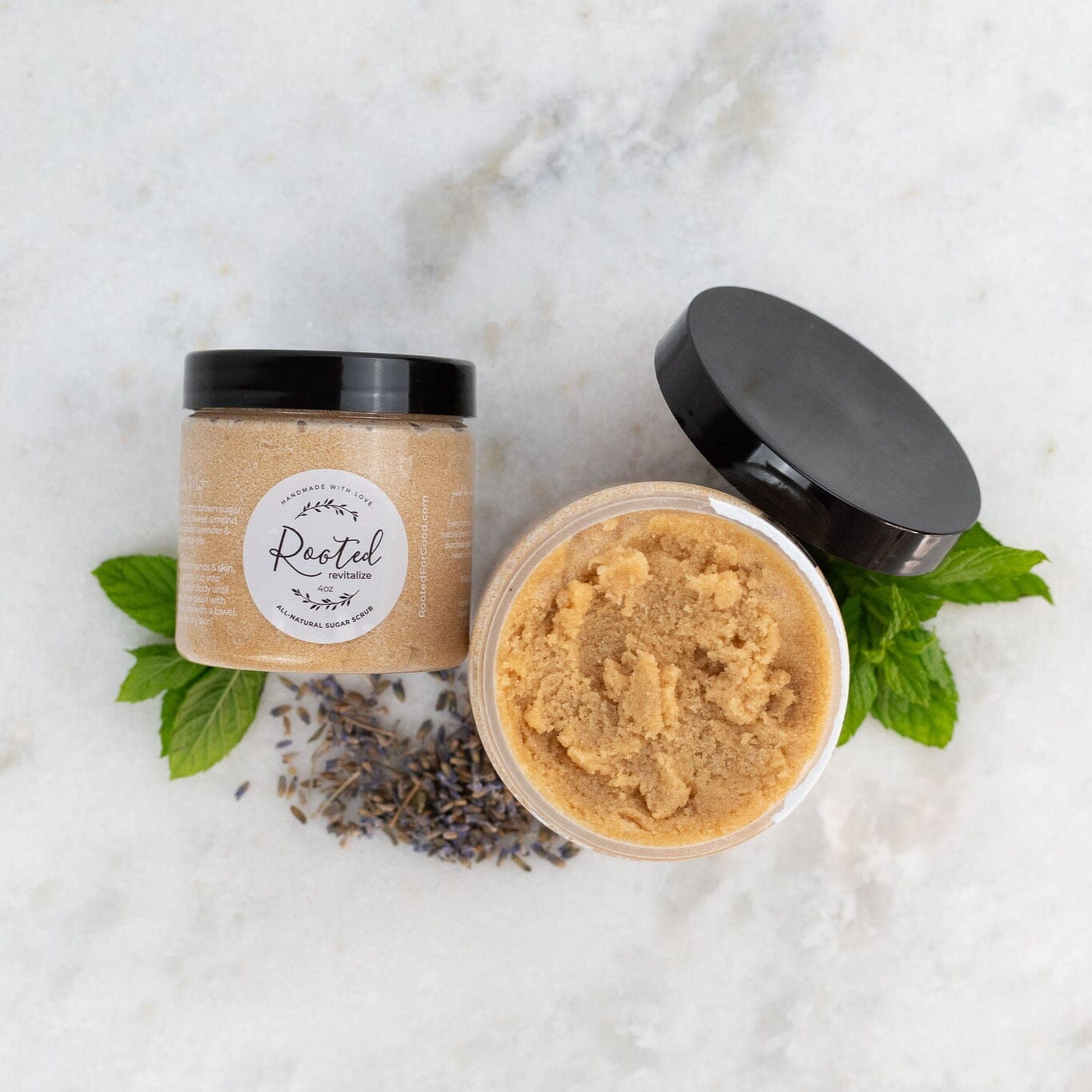 Revitalize Exfoliating Sugar Scrub - Rooted For Good