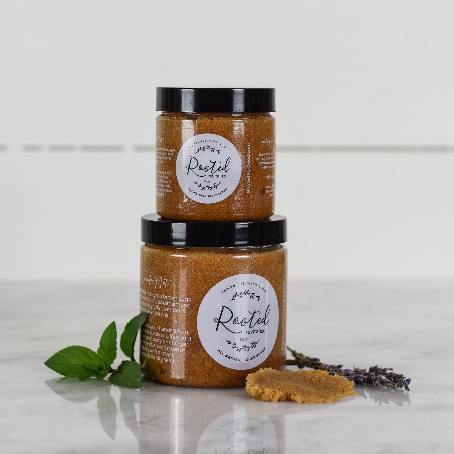 Revitalize Exfoliating Sugar Scrub Face Rooted For Good Skincare 