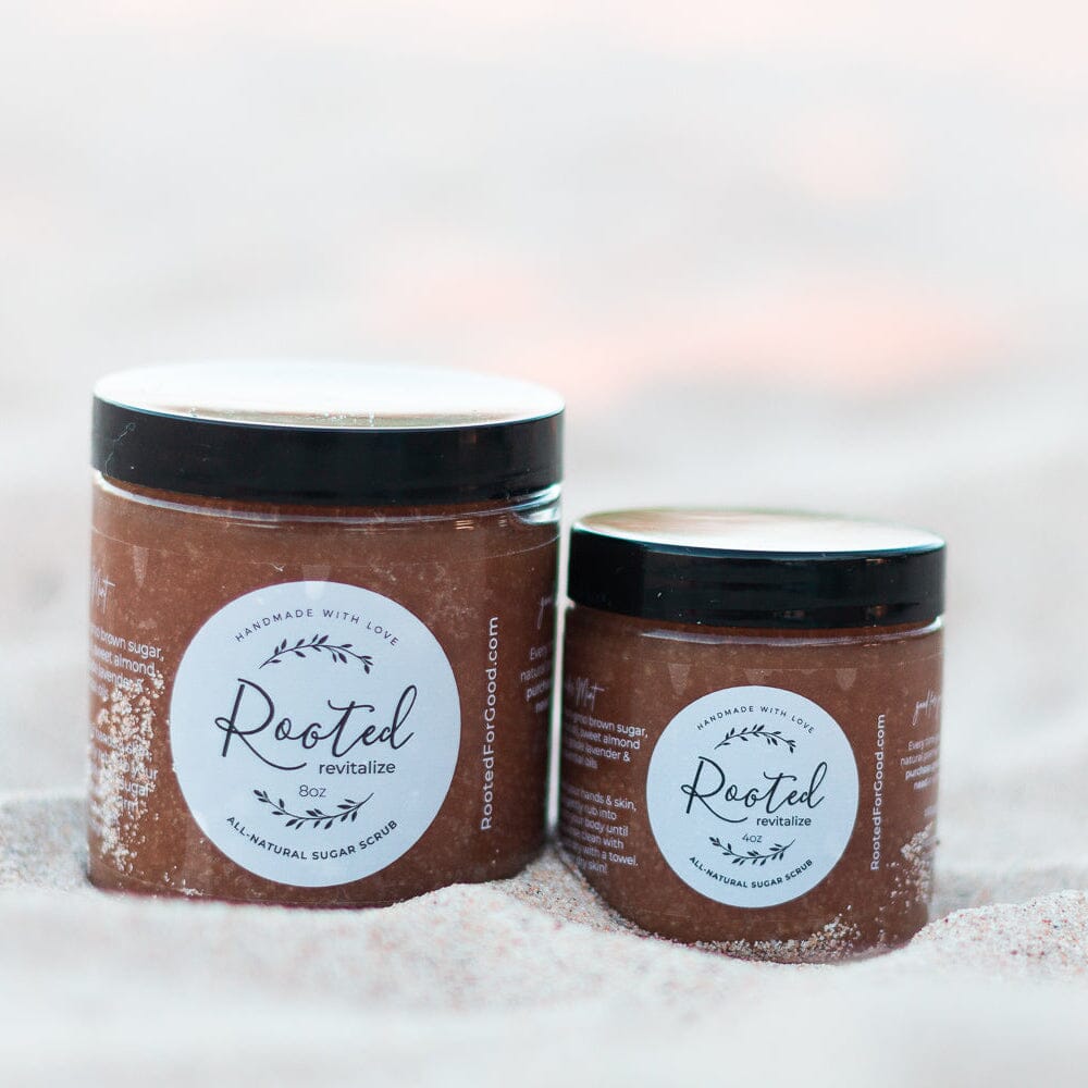 Revitalize Exfoliating Sugar Scrub Face Rooted For Good Skincare 