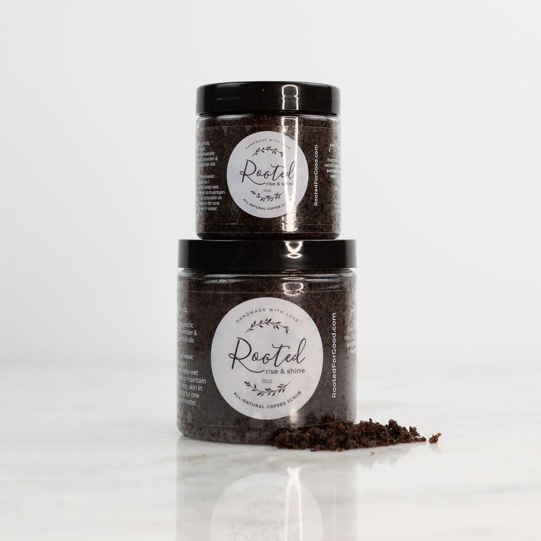 Rise &amp; Shine Face &amp; Lip Coffee Scrub - Rooted For Good