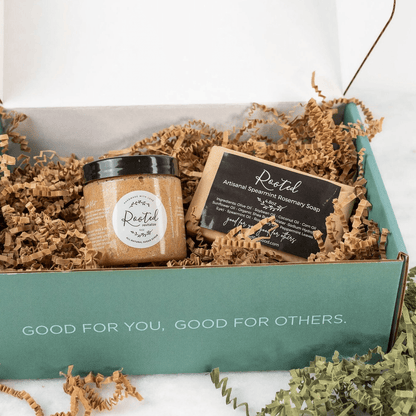Soap &amp; Scrub Gift Set - Rooted For Good