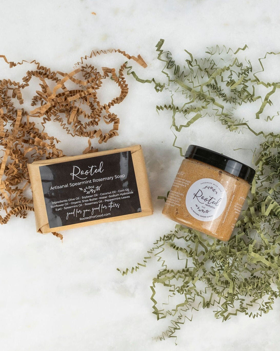 Soap &amp; Scrub Gift Set Gift Set Rooted For Good 