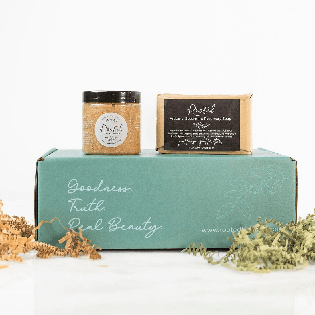 Soap &amp; Scrub Gift Set Gift Set Rooted For Good 