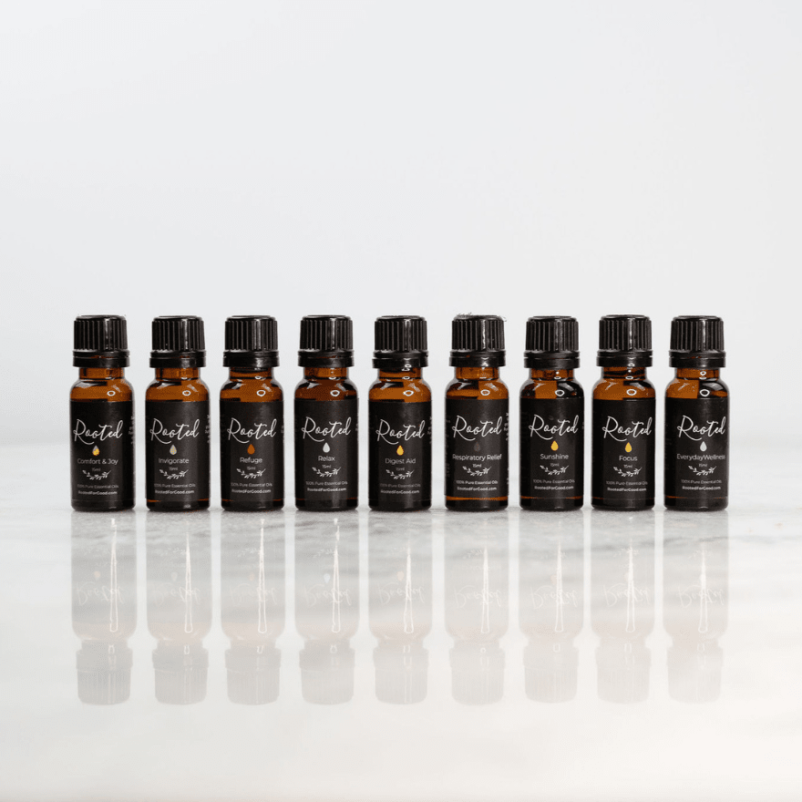 Ultimate Essential Oil Kit + Diffuser - Rooted For Good