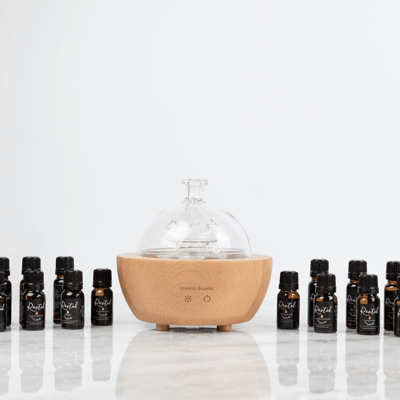 Ultimate Essential Oil Kit + Diffuser - Rooted For Good