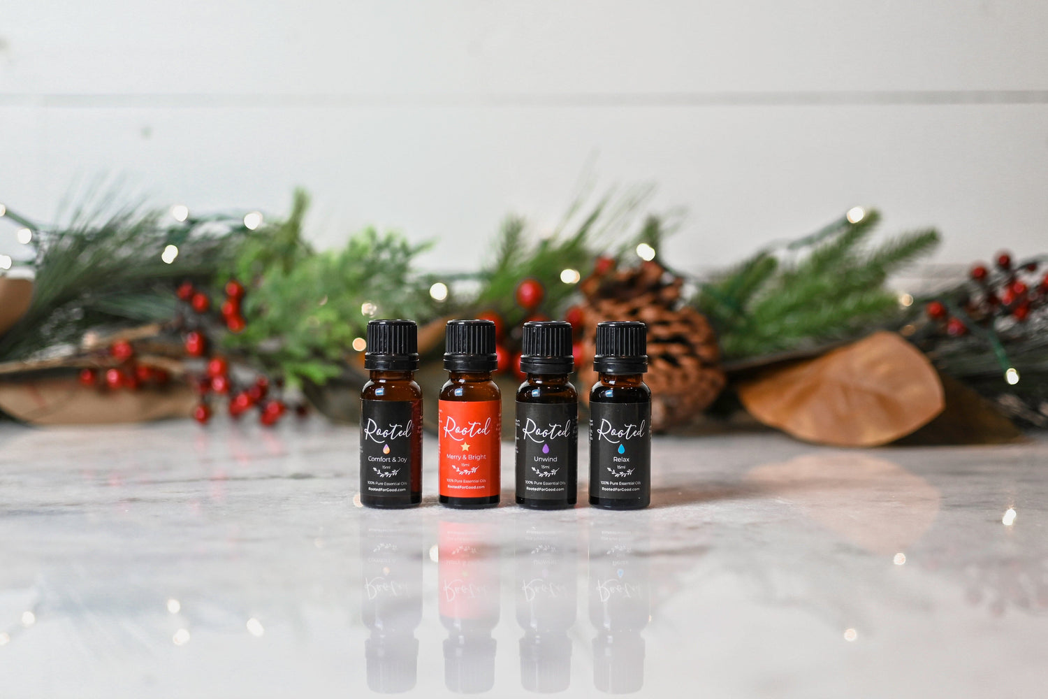 Holiday Essential Oils Bundle Rooted For Good 