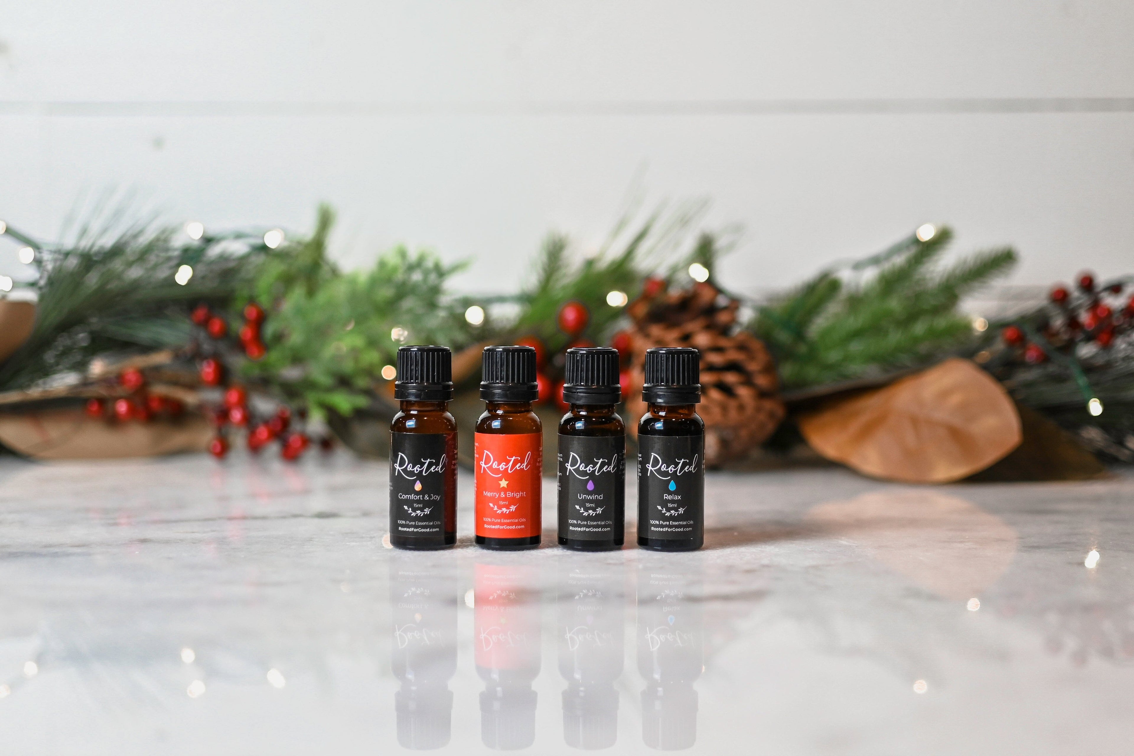 Holiday Essential Oils Bundle Rooted For Good 