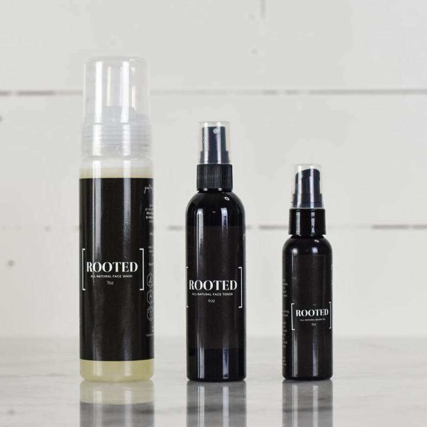 Men’s Basic Bundle SKincare Rooted For Good Original Peppermint Normal