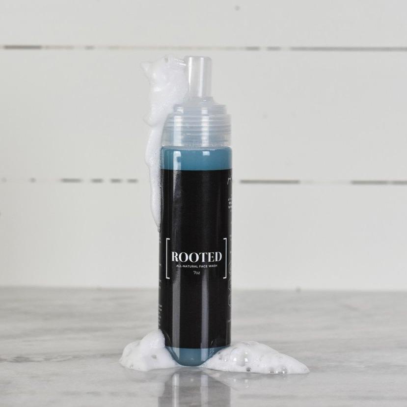 Men’s Face Wash Skincare Rooted For Good Blue Tansy Upgrade Peppermint Normal