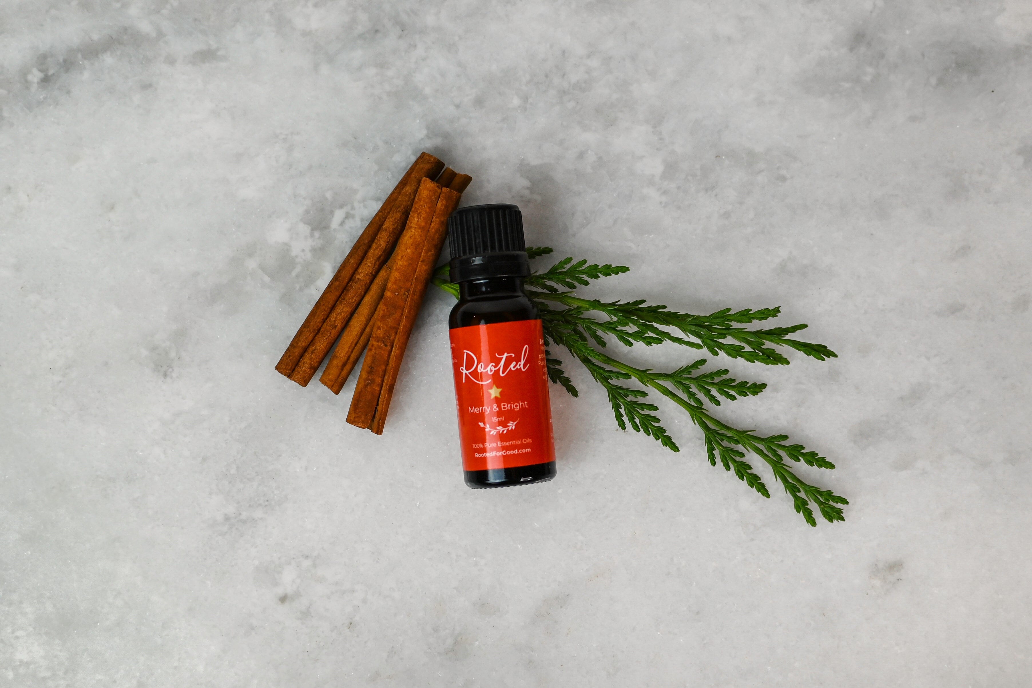 Merry &amp; Bright Essential Oil Blend Rooted For Good 