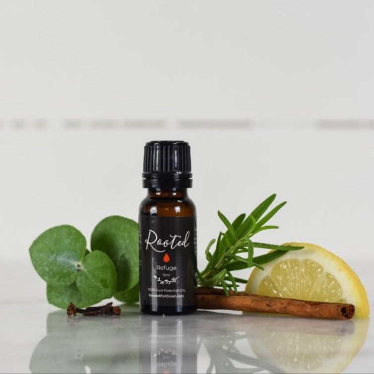 Refuge Essential Oil Blend Essential Oils Rooted For Good 