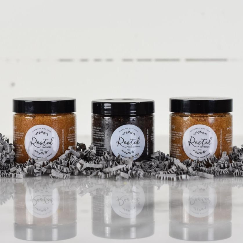 Rooted Scrubs Gift Set Scrubs Rooted For Good 