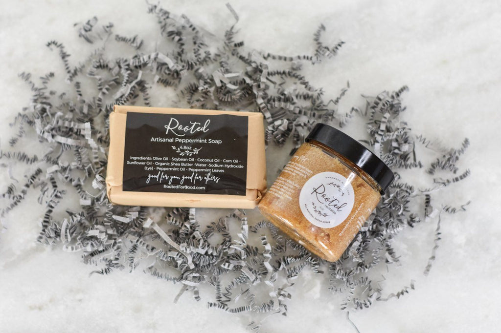 Soap & Scrub Gift Set Rooted For Good 